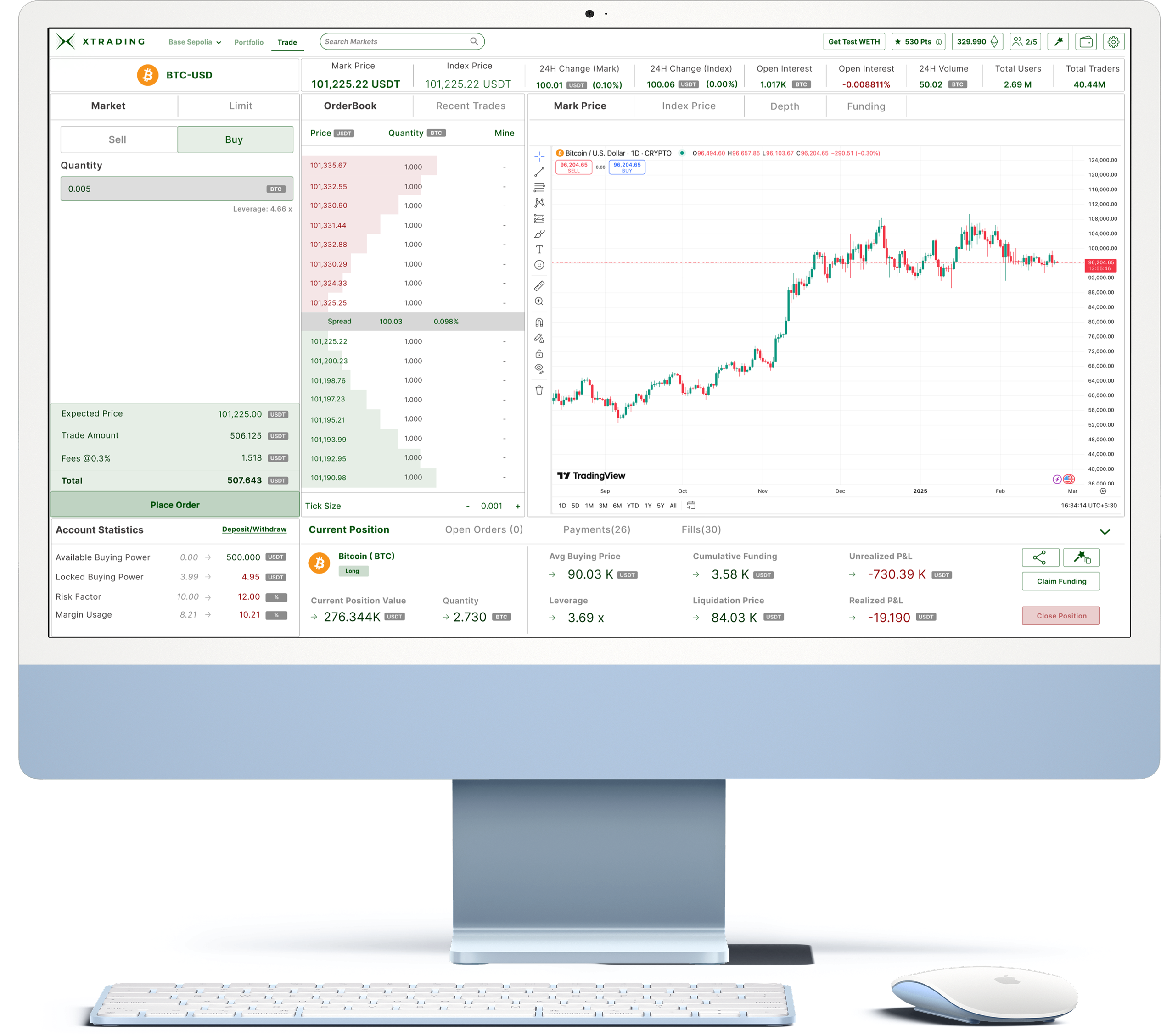 AI-Driven Perpetual Crypto Trading Made Easy | XTrading Perp DEX